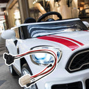 2-Piece 3-Pin Charging Port Cable Harness for Kids Ride-On Car Power Interface Magic Cars 2