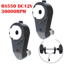 2PCS 12V RS550 30000RPM Gearbox Power Wheel Motor for Kids Electric Ride-On Car Magic Cars 1