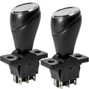 2-Pack Children's Electric Joystick Bumper Cars with Forward and Reverse Switch Magic Cars 5