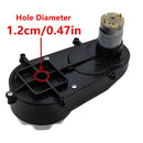 2-Pack RS390 12V Motor Gearbox with 20000 RPM and 0.47-Inch Aperture Magic Cars 2