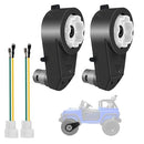 2-Pack 12V RS550 Electric Motor Gearbox for Kids Ride-On Toy Cars Magic Cars 1