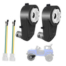 2-Pack 12V RS550 Electric Motor Gearbox for Kids Ride-On Toy Cars Magic Cars Variant 0