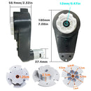 2PCS 12V RS550 High-Speed Motor Gearbox for Kids Ride On Cars Magic Cars 2