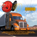 2PCS Super Loud 12V Waterproof Electric Train and Car Air Double Snail Horns Magic Cars 3
