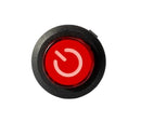 WEELYE 2-Pack Red Circle Push Button Power Start Switch for 6V 12V Bumper Cars Magic Cars 3