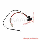 2-Pin Charging Port Cable with Power Interface for Kids Ride-On Car Magic Cars 2