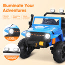 2-Seater Electric Ride-On Jeep Truck for Kids 24V with Bluetooth Remote Control Magic Cars 2