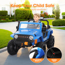 2-Seater Electric Ride-On Jeep Truck for Kids 24V with Bluetooth Remote Control Magic Cars 3