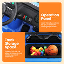 2-Seater Electric Ride-On Jeep Truck for Kids 24V with Bluetooth Remote Control Magic Cars 4