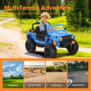 2-Seater Electric Ride-On Jeep Truck for Kids 24V with Bluetooth Remote Control Magic Cars 7