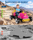 Kids 3-in-1 Electric Ride-On Truck with 2.4G Remote and LED Lights Magic Cars 7