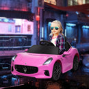 2V Kids Electric Ride-On Car with Remote Control, Soft Start, LED Lights, Music, and Horn Magic Cars 2