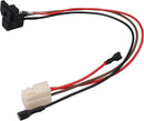 2-Pack 3-Pin AA Battery Charging Port for Kids Electric Cars US Standard Magic Cars 3