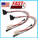 2-Pack 3-Pin AA Battery Charging Port for Kids Electric Cars US Standard Magic Cars Variant 0