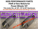 2X 19T 7R 12V Motors for Power Wheels Gearboxes Magic Cars Variant 0