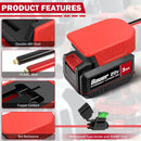 Dual Power Wheels Adapter for 20V Battery, DIY Upgrade Kit with Fuses & 14AWG Wiring Magic Cars 2
