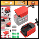 Dual Power Wheels Adapter for 20V Battery, DIY Upgrade Kit with Fuses & 14AWG Wiring Magic Cars Variant 0