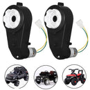 2x 12V RS550 35000RPM Electric Motors with Gearboxes for Kids Ride-On Bike and Car Toy Parts Magic Cars Variant 0
