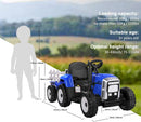Kids Electric Ride-On Tractor with Remote Control, 2x35W Motor, 7 LED Lights, EVA Tires Magic Cars 4