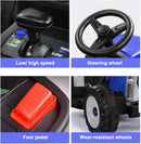 Kids Electric Ride-On Tractor with Remote Control, 2x35W Motor, 7 LED Lights, EVA Tires Magic Cars 5
