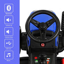 Kids Electric Ride-On Tractor with Remote Control, 2x35W Motor, 7 LED Lights, EVA Tires Magic Cars 7