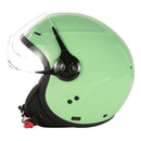3/4 Open Face Helmet with Shield - Seafoam, DOT - image 2