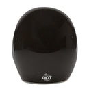 3/4 Open Face Helmet with Visor - Gloss Black, DOT - image 4
