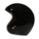 3/4 Open Face Helmet with Visor - Gloss Black, DOT - image 6