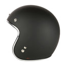 3/4 Open Face Helmet with Visor - Matte Black, DOT - image 3