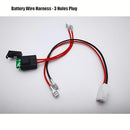 3-Hole Dirt Quad Dune Buggy Razor Ground Force Battery with 2 Wires Magic Cars 1