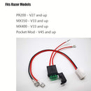 3-Hole Dirt Quad Dune Buggy Razor Ground Force Battery with 2 Wires Magic Cars 5