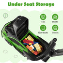 3-in-1 Licensed Lamborghini Ride-On Push Car and Stroller with Sound Features in Green Magic Cars 6