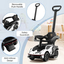 3-in-1 Licensed Lamborghini Ride-On Push Car Stroller Sliding Car with Sound and Music Magic Cars 7