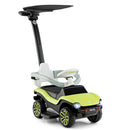 3-in-1 Licensed Volkswagen Kids Ride-On Push and Sliding Car with Lights and Music Magic Cars 0