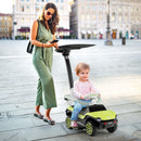3-in-1 Licensed Volkswagen Kids Ride-On Push and Sliding Car with Lights and Music Magic Cars 2