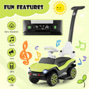 3-in-1 Licensed Volkswagen Kids Ride-On Push and Sliding Car with Lights and Music Magic Cars 6