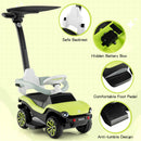 3-in-1 Licensed Volkswagen Kids Ride-On Push and Sliding Car with Music and Lights Magic Cars 8