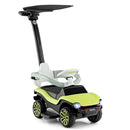 3-in-1 Licensed Volkswagen Kids Ride-On Push and Sliding Car with Music and Lights Magic Cars 9