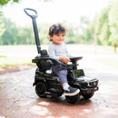 Mercedes G-Wagon 3-in-1 Push Car Stroller for Toddlers Ages 1-3 in Black Magic Cars 4