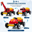 Versatile 3-in-1 Kids Ride-On Vehicle: Off-Road, Crane Truck, and Dinosaur Fun Magic Cars 2