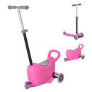 3-in-1 Kids Ride-On Push Car Scooter Sliding Walker with Adjustable Handlebar Magic Cars Variant 0