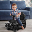 Mercedes Benz G350 3-in-1 Push Car Stroller with Canopy - Black Magic Cars 1
