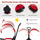Mercedes Benz G350 3-in-1 Push Car with Canopy - Red Magic Cars 4