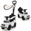 3-in-1 Ride-On Push Car Stroller with Canopy and Music Features Magic Cars 0