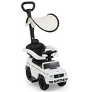 3-in-1 Ride-On Push Car Stroller with Canopy and Music Features Magic Cars 1