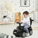 3-in-1 Toddler Ride-On Push Car Stroller with Sliding Seat and Music, Black Magic Cars 4