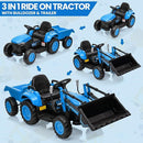3-in-1 12V Ride-On Tractor and Bulldozer with Remote Control, Bucket, Horn, and Lights Magic Cars 4