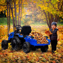3-in-1 Ride-On Electric 24V Tractor, Excavator, and Bulldozer with Trailer Magic Cars 6