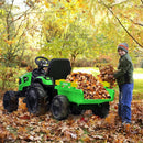 3-in-1 Ride-On 24V Electric Tractor, Excavator, and Bulldozer with Trailer Magic Cars 7