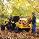 3-in-1 Ride-On Tractor Excavator Bulldozer 24V Electric Vehicle with Trailer Magic Cars 3